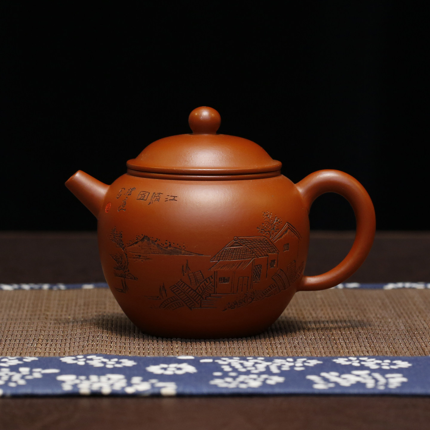 匏尊原矿珍藏朱泥高工杨礼达全手工正宗宜兴紫砂壶家用茶具220cc