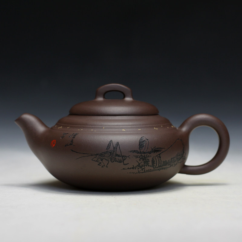 原矿全手工宜兴紫砂壶
