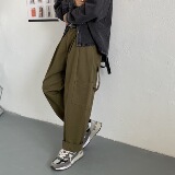 秋季日系简约工装宽松长裤A228/K581/P78，男装工装外套，电商A228