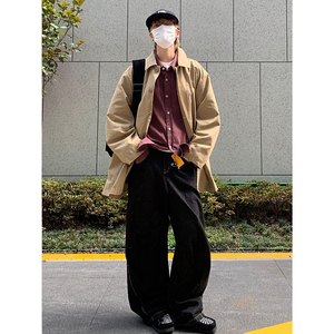 秋季美式复古工装风衣 A228/F492/P110图片