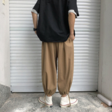 四季可穿超宽阔腿束口裤灯笼裤K546/P65，男装休闲裤，电商A228