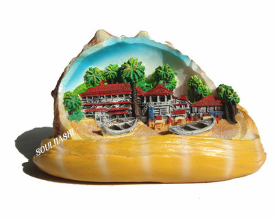 印度树脂建筑风景摆件旅游纪念品