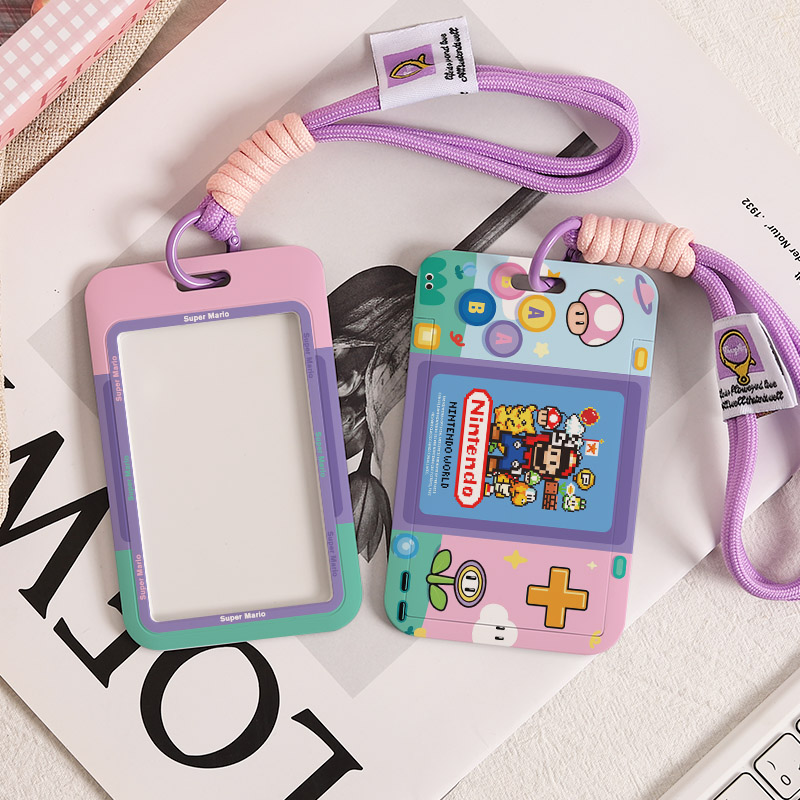 原创马里奥公交卡套电动车NFC卡