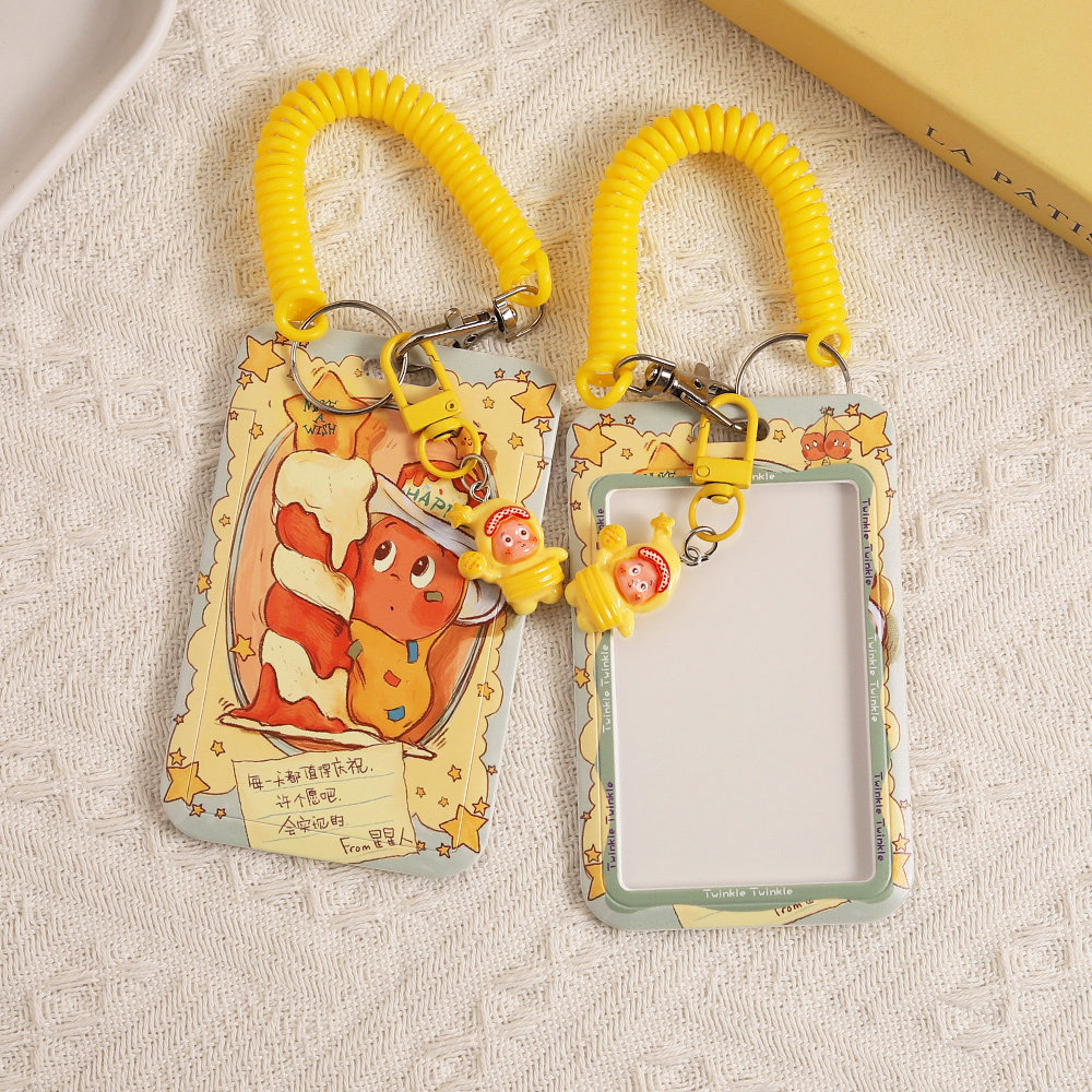 ins星星人卡套饭卡校园公交工牌挂绳挂件工牌挂脖保护套电车nfc套,文具电教/文化用品/商务用品,卡套/证件套,淘宝优惠券,粉丝福利购,淘宝优惠卷