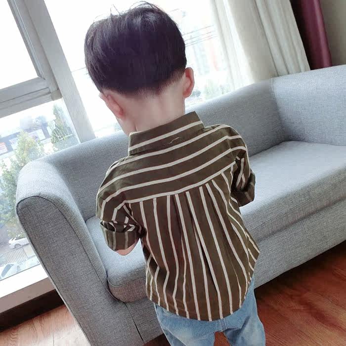 Chemise garcon à manche longue - Ref 2075267 Image 5