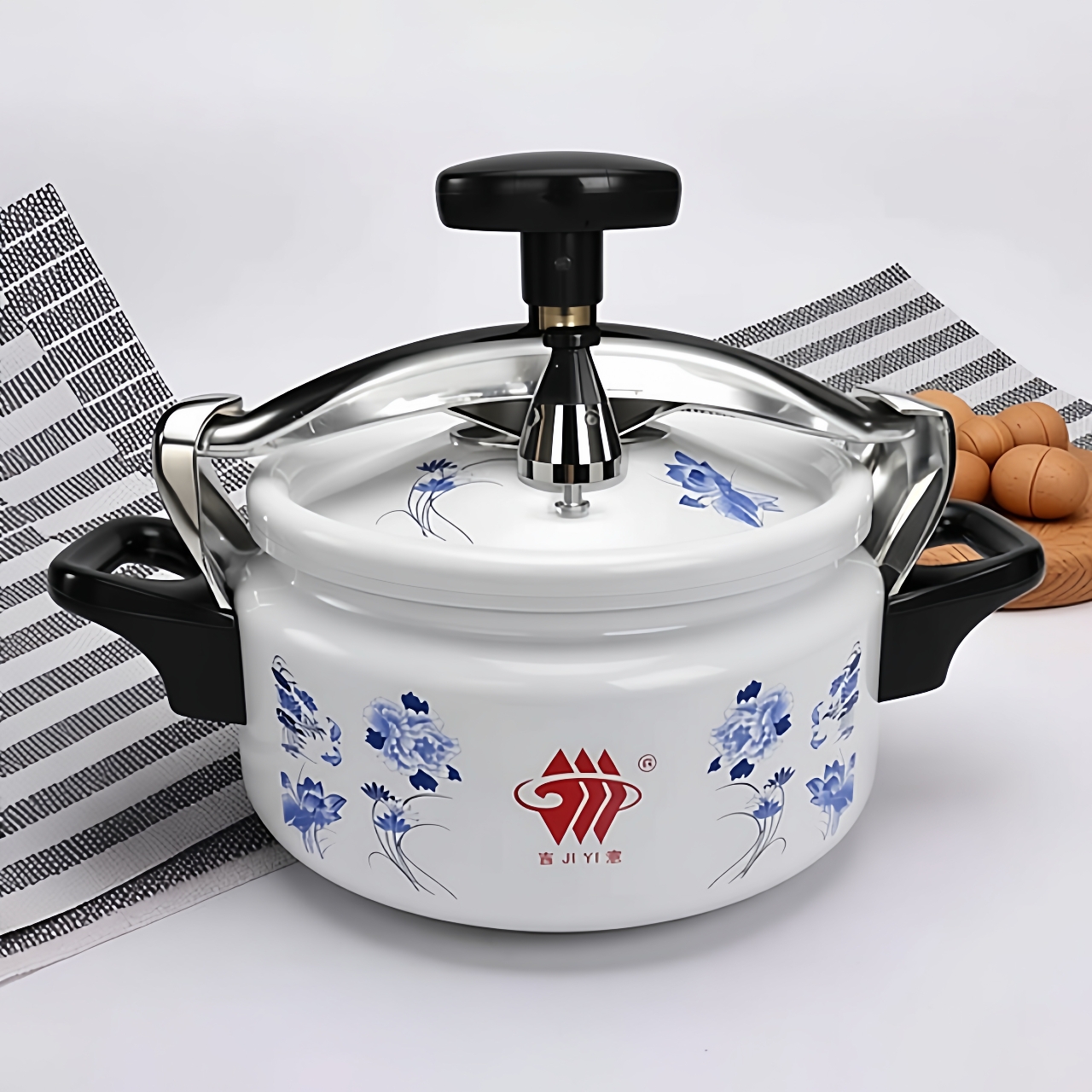 青花瓷高压锅压力锅家用商用户外