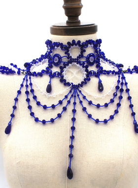 卿手作水晶项链女性三种佩戴方式