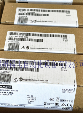6ES7521-1BL00-0AB0 SIEMENS西门子数字量输入模块 DI 32xDC 24V
