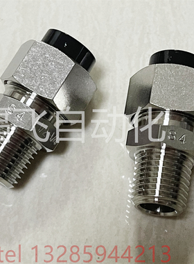 C1N3/8-PT3/8-S  Nitta moore 不锈钢接头卡套式密封接头英制3/8