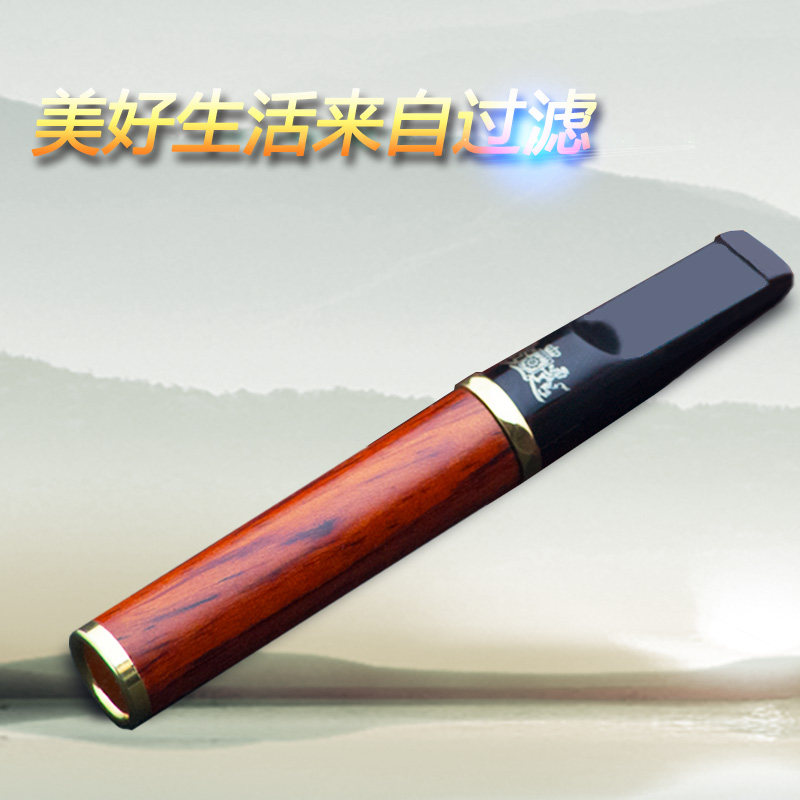 大船礼盒装烟具非洲花梨木循环型可清洗过滤烟嘴香烟奢华实木烟嘴,ZIPPO/瑞士军刀/眼镜,烟嘴,淘宝优惠券,粉丝福利购,淘宝优惠卷