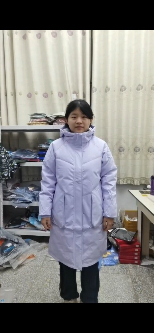 匹*ke女款中长款羽绒服（正码正拍）