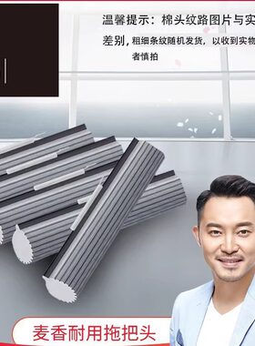 米创方便闪电系列海绵胶棉拖把头