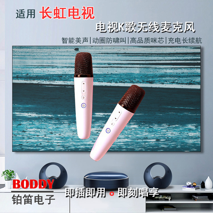 适用长虹电视无线话筒 长虹电视K歌无线麦克风 K歌无线麦克风