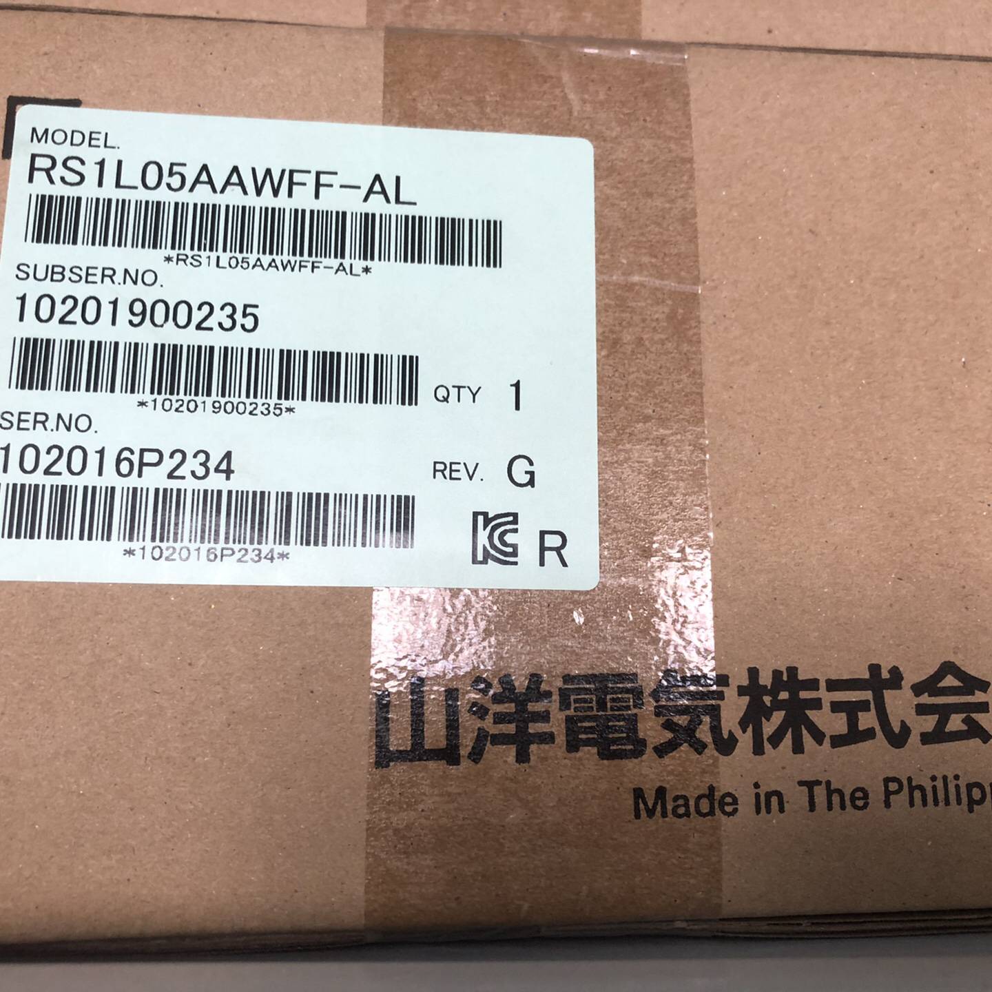 三洋伺服驱动器RS1L05AAWFF议价 维修！！！