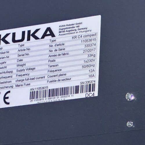 KUKA KR C4 compa机器人控制柜议价及维修！