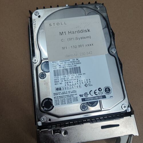 议价通M1 Harddisk，型号MAN3184MC，Ult可维修！