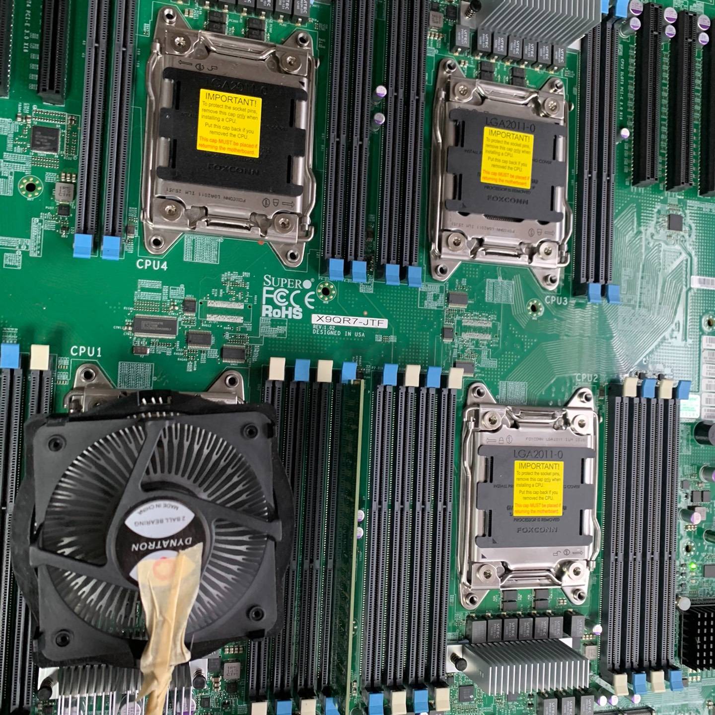 超微 X9QR7-JTF 四路E5-46xxV1 V2系议价 维修！！！