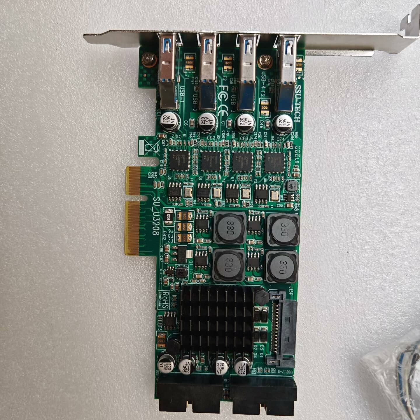 SSU-TECH-SU-U3208.B1，4口USB3.0扩议价 维修！！！