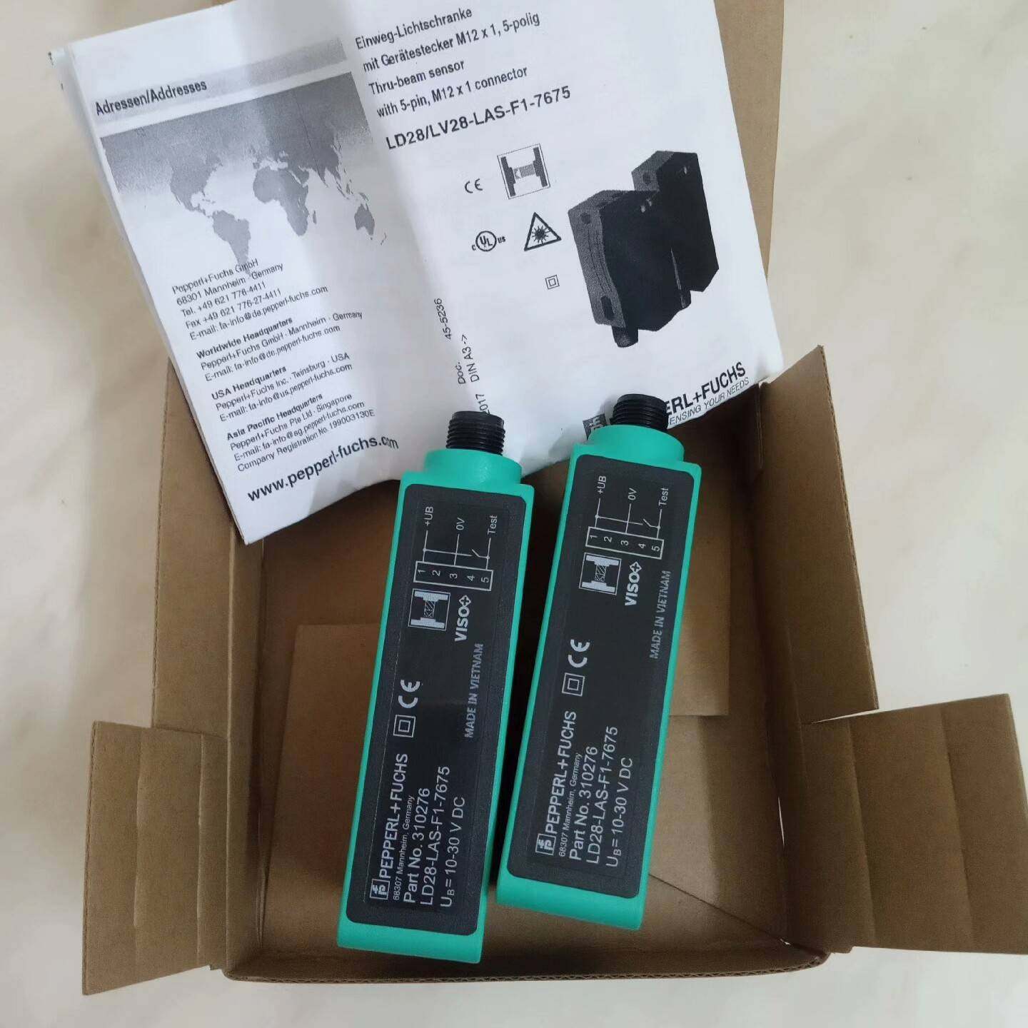 P+F倍加福LD 28-LAS-F1-7675激光型议价 维修！！！