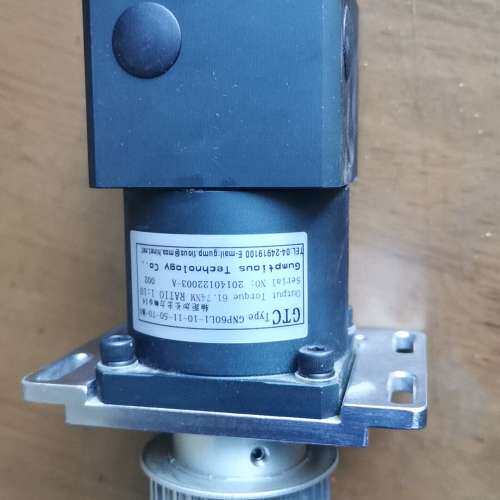 九成新GTC行星减速机1/10  60法兰伺服减速机感兴趣的议价及维修