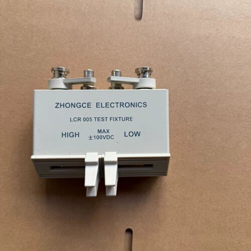 ZHONGCE LCR005, LCR电桥 电感测试夹具议价及维修！