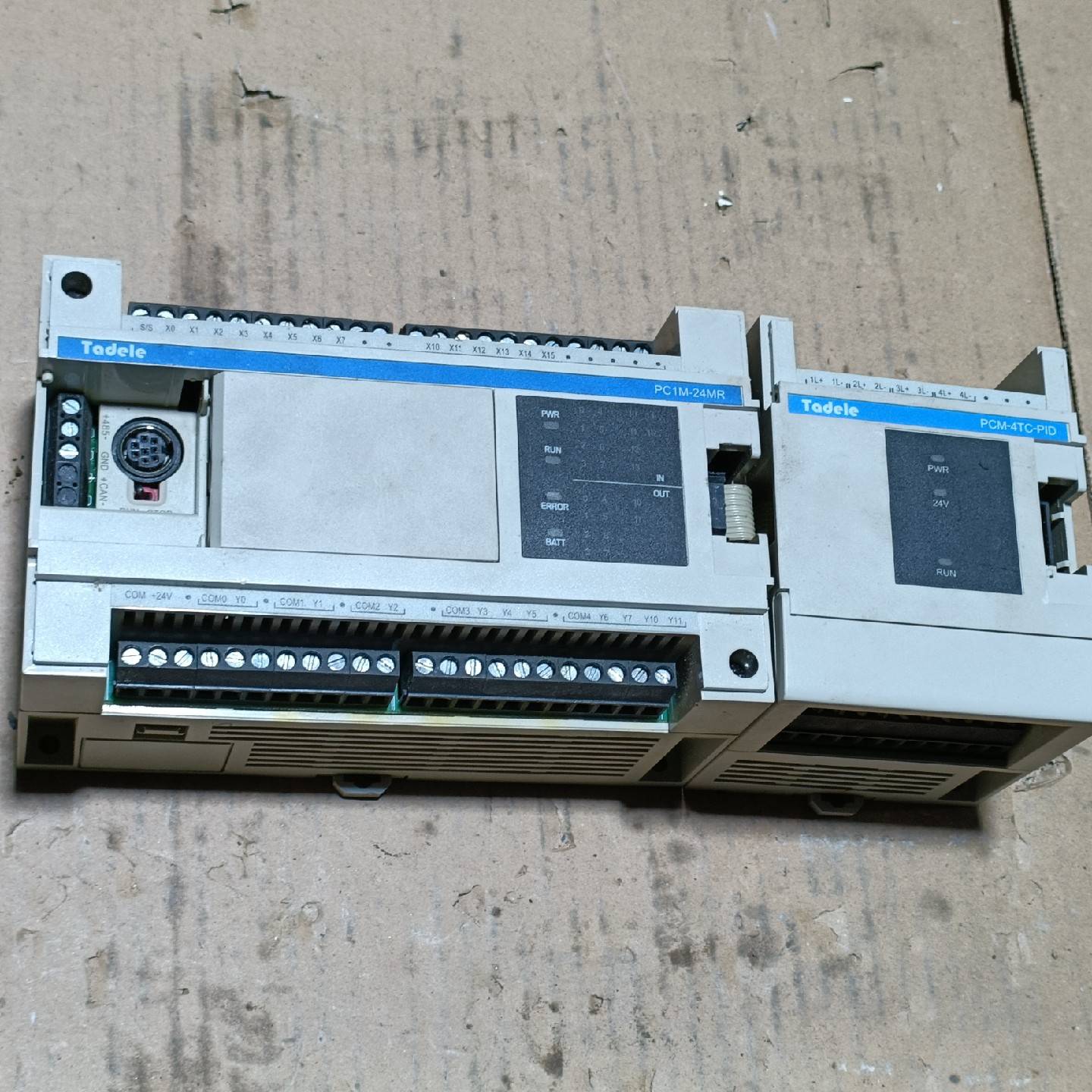 泰德奥PLC  PC1M-24MR/ES PCM-4TC-P议价 维修！！！