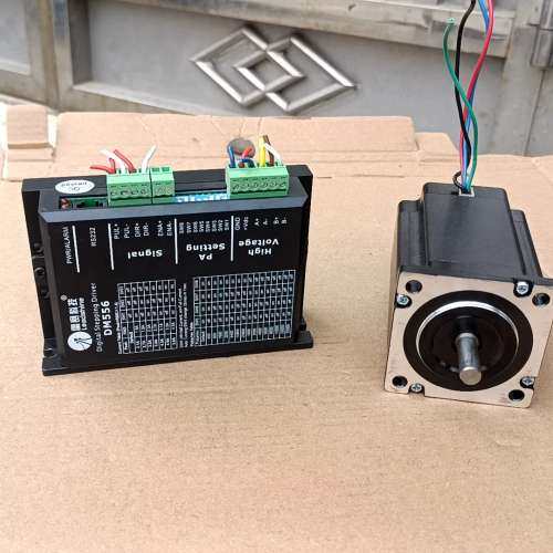 雷赛科技57步进电机套装，DM566驱动器十57CM31MS议价及维修！