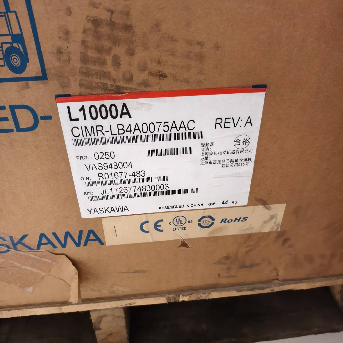 安川L1000A变频器,CIMR-LB4A0075A议价 维修!!!