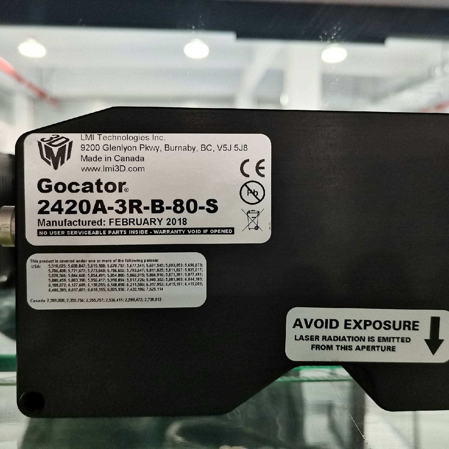 Gocator 3DLMI乐姆迈传感器2420A-3议价 维修！！！