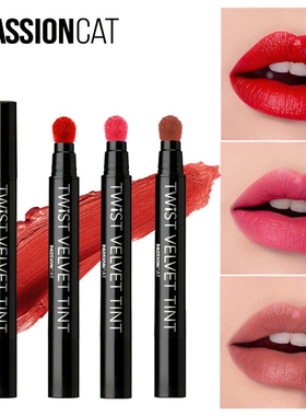 韩国passioncat时尚猫气垫天鹅绒唇彩吃播Dorothy宽粉姐同款欧美