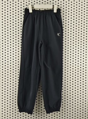 乔丹儿童2026年夏新款男大童舒适速干户外梭织长裤TDFYKA262049