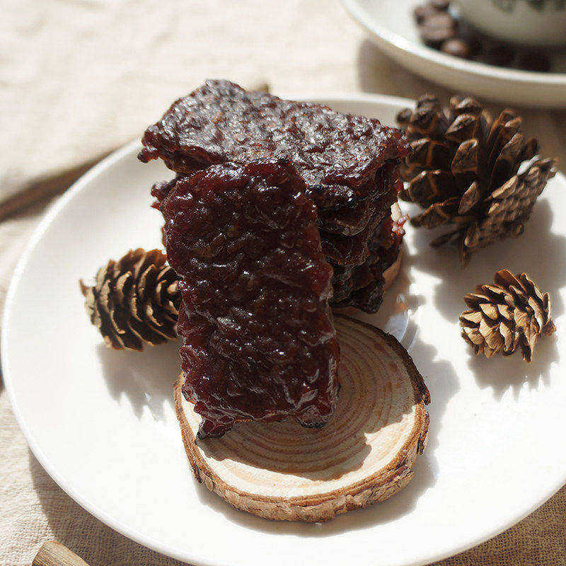 美珍香迷你休闲烧烤牛肉200g小包装零食小吃原味牛肉干非牛肉脯