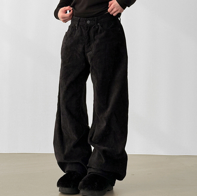 velour wide pants