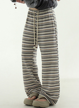 mixed stripe knit banding pnats