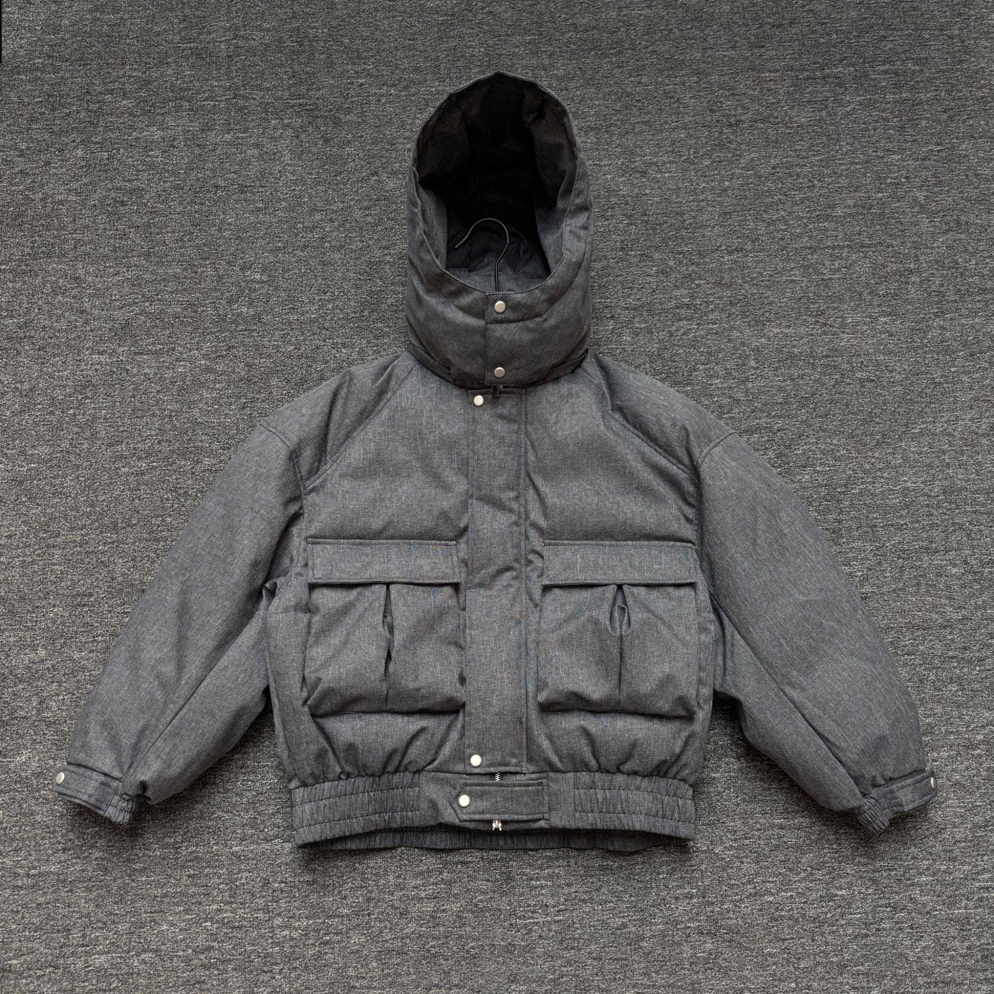 【可拆卸连帽工装大口袋羽绒】冬季新款男90白鸭绒双拉链保暖外套,男装,羽绒服,淘宝优惠券,粉丝福利购,淘宝优惠卷