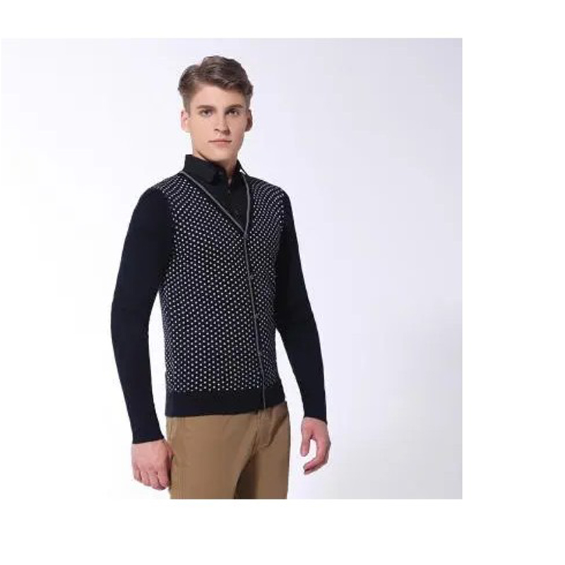 宾宝品牌男装针织衫学生男生衬衫领春秋假两件打底衫毛衣套头上衣