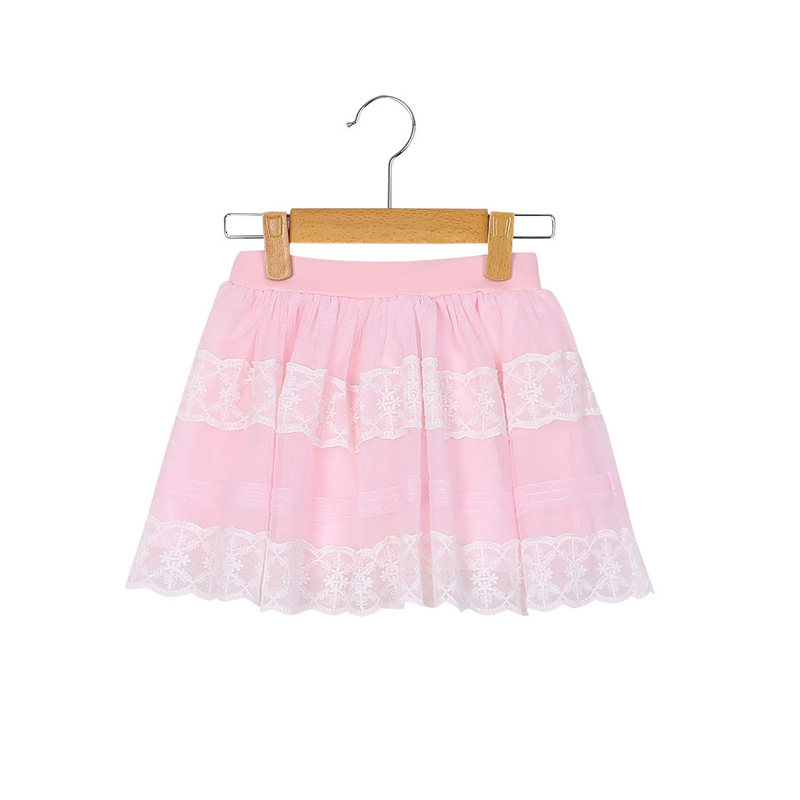 铅笔俱乐部专柜女童夏季短裙薄纱大摆裙女孩半截裙仙仙562009