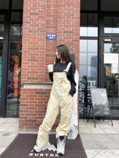 W22 Burton gore avalon 滑雪背带裤女款