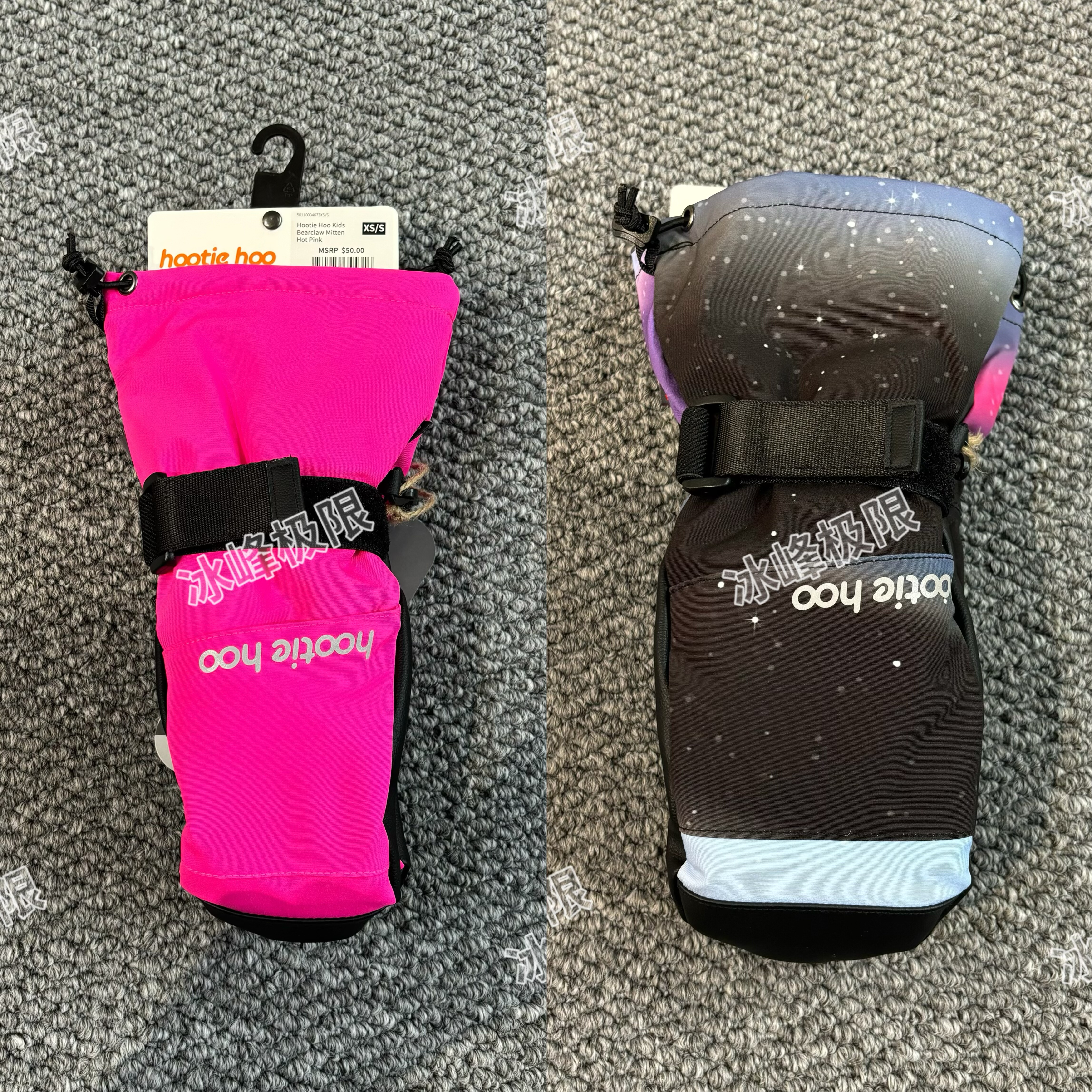 W26 Hootie Hoo Kids bearclaw mitten 滑雪手套