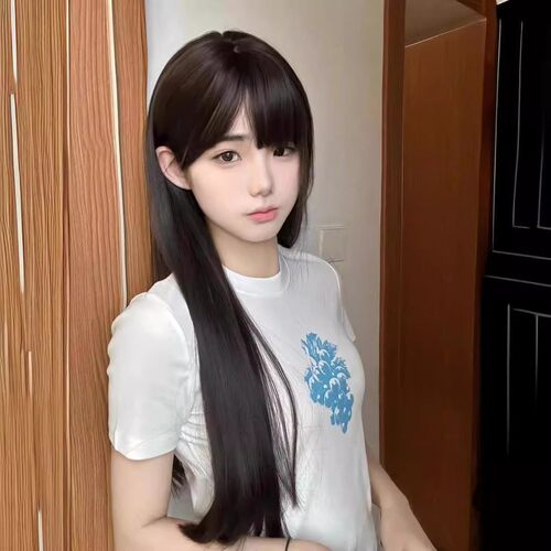 星程假发女长发甜美jk富江cos日