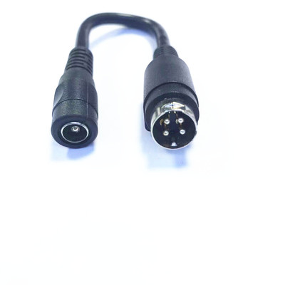 海康威视DVR录像机12V5A电源适配器转接线圆口四针插孔转换连接线
