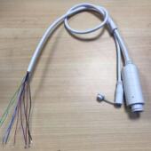 POE摄像头尾线 机尾巴线 9芯监控poe供电模组48V转12V线RJ45装