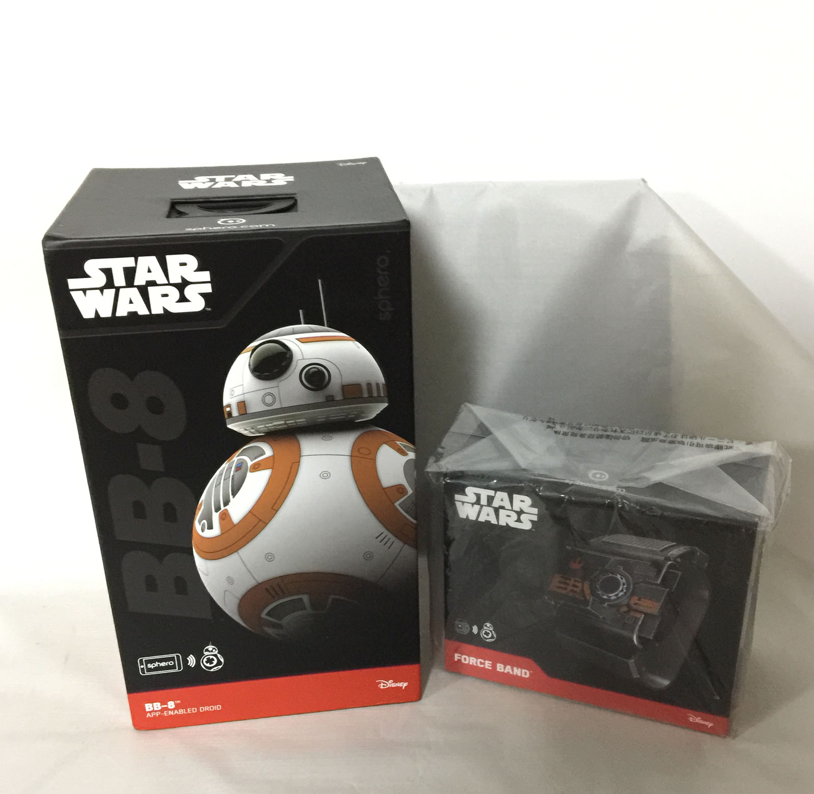 现货Sphero BB-8/BB-9E 星战遥控智能机器人战损版原力手环套装 玩具/童车/益智/积木/模型 电动/遥控机器人 原图主图