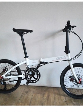 CRIUS 20寸超轻男女成人铝合金风行碟刹折叠自行车D8 S18 9速18速