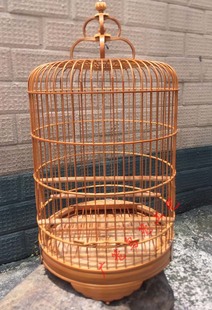 广笼老竹鸟笼水鸫笼金青石燕绣眼鸟笼芙蓉小黑白竹笼清远广式笼