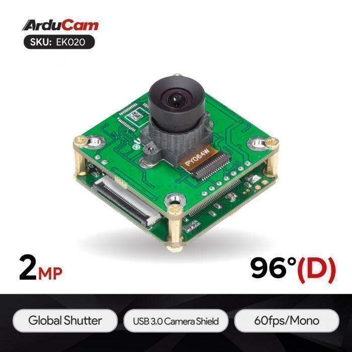 Arducam2MP全局快门USB3.0