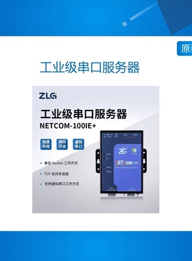 周立功致远电子高性能 工业级串口服务器 NETCOM系列串行接口