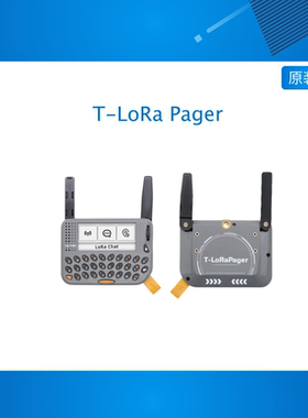 LILYGO® T-LoRa Pager ESP32-S3+LoRa GPS 可编程手持式AIoT设备