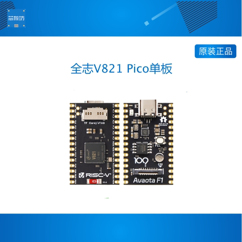 韦东山全志V821 Pico单板RISC-V双核开发板MIPI摄像头CSIAvaotaF1
