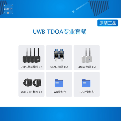 UWB TDOA室内定位基站标签模块开源开发板教程基于DW1000